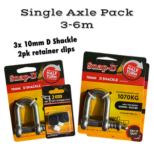 3D Single Axle Pack