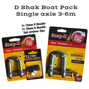 D Shackle Boat Pack
